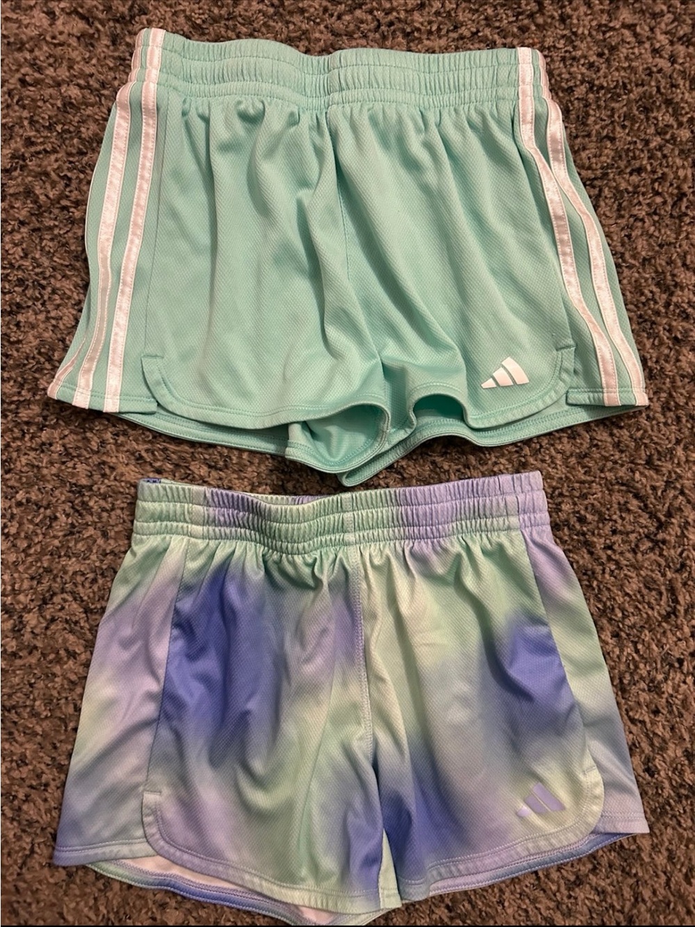 Adidas girls athletic active shorts. Size 14